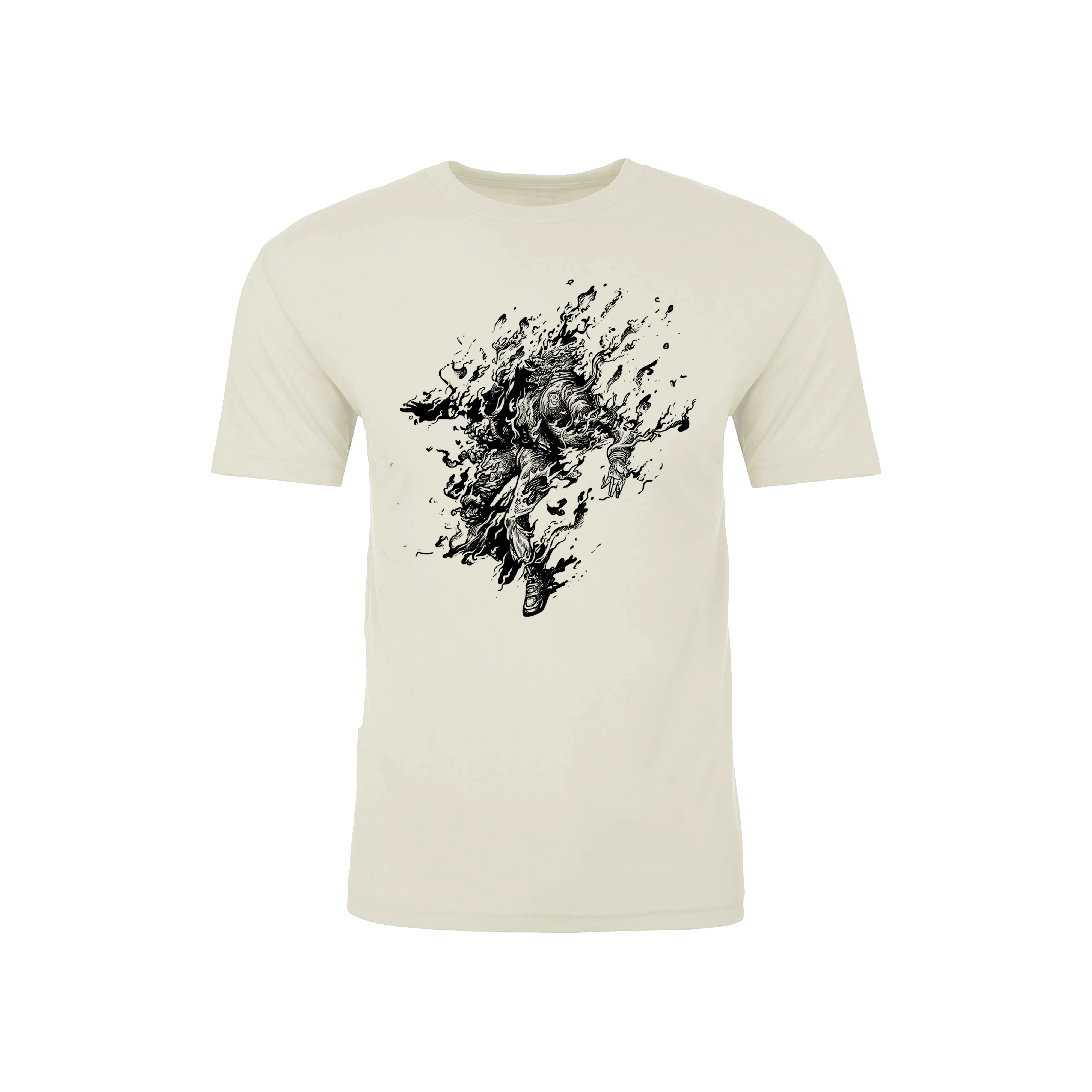 Hotline Miami - Exploding Jacket T-shirt (B&W)