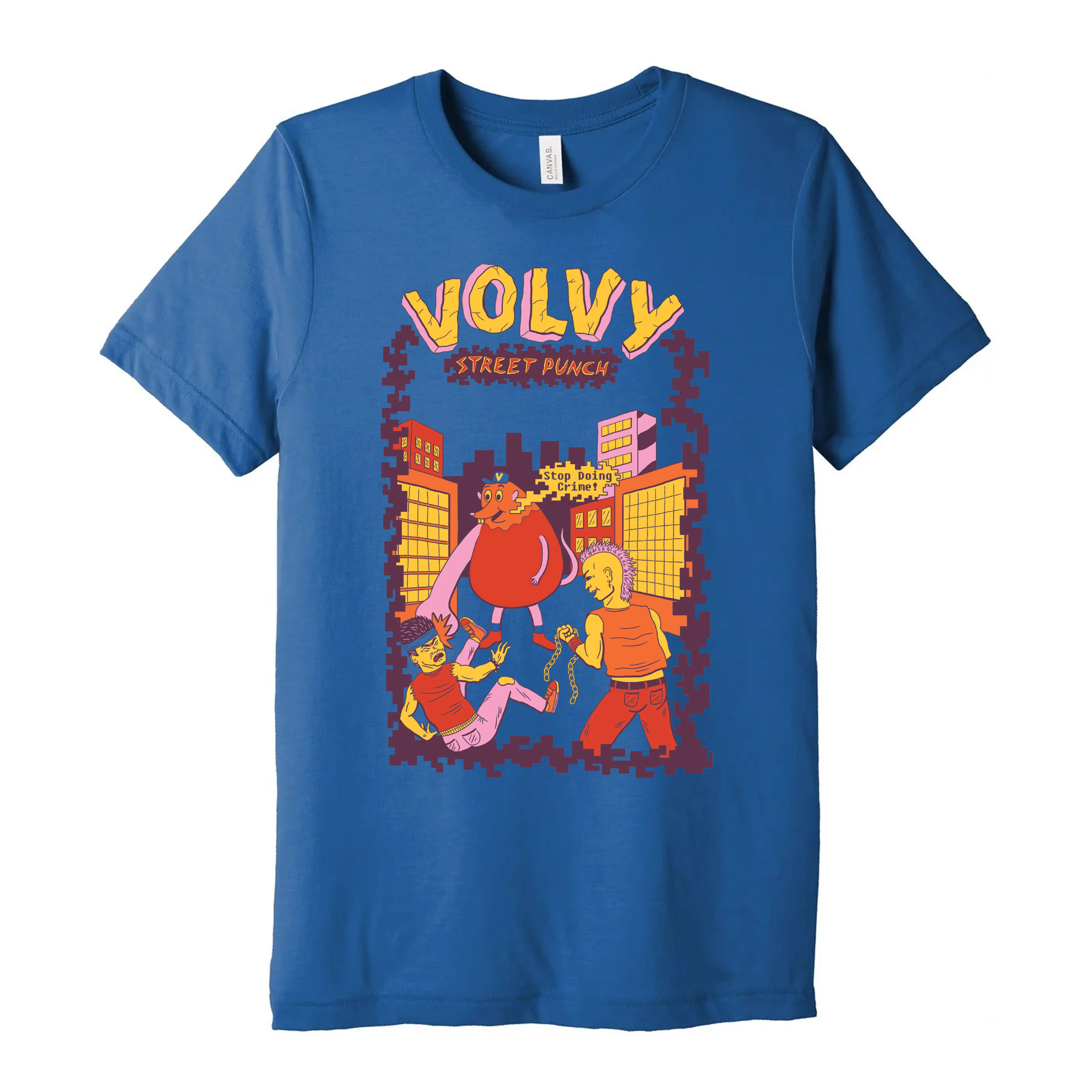 Volvy Street Punch T-Shirt (True Royal)